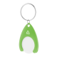 Picture of RABS TROLLEY COIN KEYRING in Green