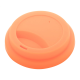 Picture of CUSTOMISABLE THERMO CUP, LID in Orange