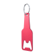 Picture of BOTTLE OPENER KEYRING in Red