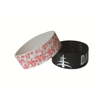 Picture of 1 INCH PRINTED SILICON WRIST BAND