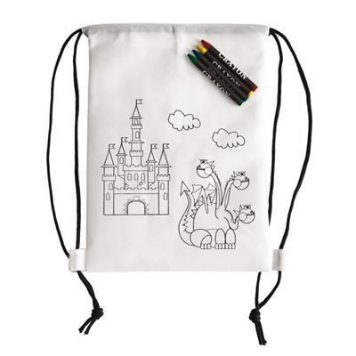 Picture of COLOURING DRAWSTRING BAG