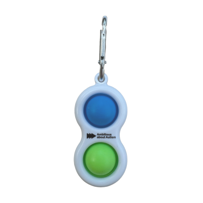 Picture of DIMPLE POP FIDGET KEYRING