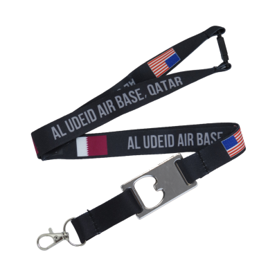 Picture of DYE SUBLIMATION LANYARD with Bottle Opener