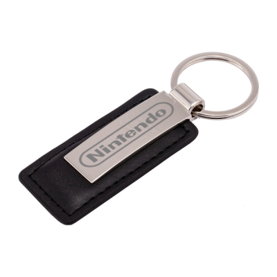 Picture of LEATHER FOB EXECUTIVE KEYRING.