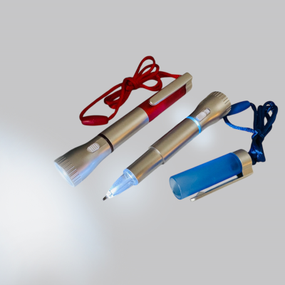 Picture of LIGHT UP TORCH PEN with Lanyard