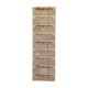 LARGE WOOD CUBE BLOCK STACKING GAME image 2