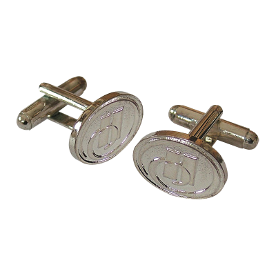 Picture of METAL RELIEF CUFF LINKS.