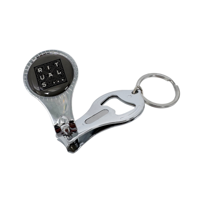 Picture of NAIL CLIPPERS KEYRING with Bottle Opener