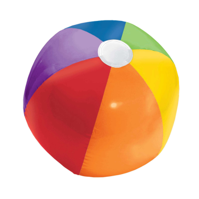 Picture of RAINBOW BEACH BALL.