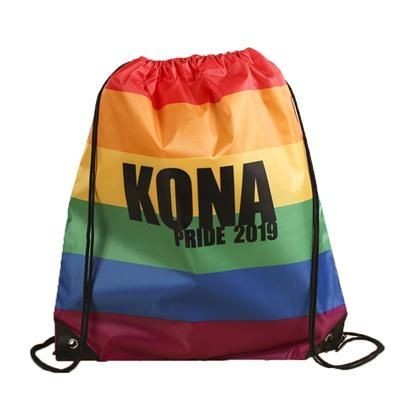 Picture of RAINBOW DRAWSTRING BAG