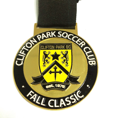 Picture of SOFT ENAMEL MEDAL.