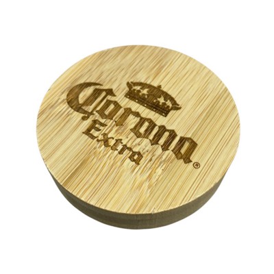Picture of BAMBOO BOTTLE OPENER with Fridge Magnet