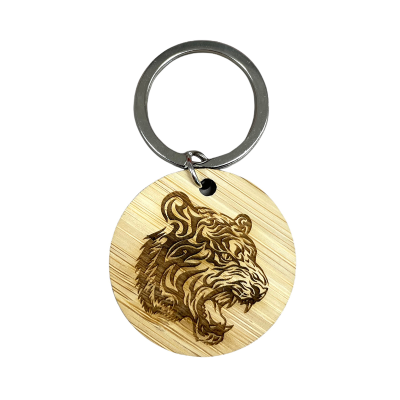 Picture of BAMBOO KEYRING.