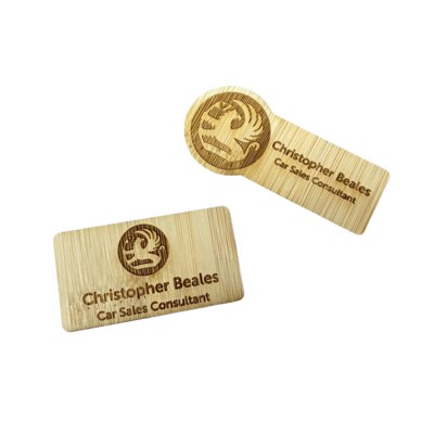 Picture of BAMBOO NAME BADGE