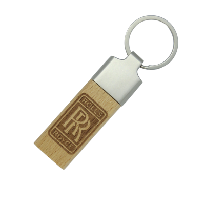 Picture of WOOD EXECUTIVE KEYRING