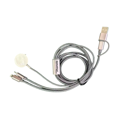 Picture of WOVEN MULTI-CABLE with Apple Watch Charger