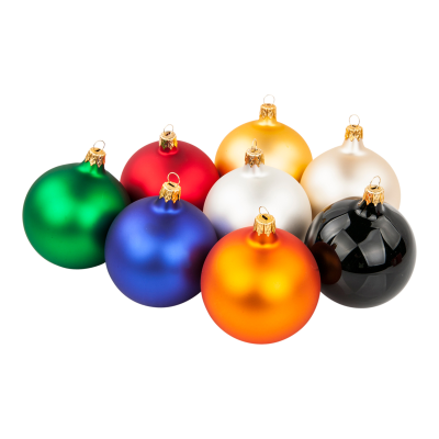 Picture of GLASS CHRISTMAS BAUBLES