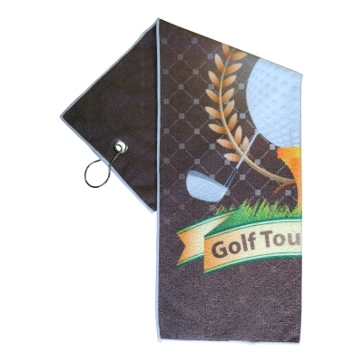 Picture of PRINTED MICROFIBRE GOLF TOWEL