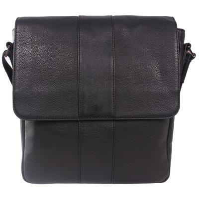 Picture of GINO FERRARI LEATHER CROSSOVER BAG.