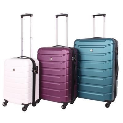 Picture of GINO FERRARI ZENITH 3 PIECE LUGGAGE TROLLEY SET.