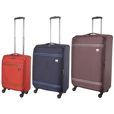 Picture of GINO FERRAI ZARA 4 PIECE LUGAGGE TROLLEY SET.