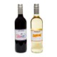 Picture of BRANDED BOTTLE OF SPANISH WINE FROM LA MACHA