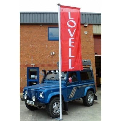 Picture of AUTOMOTIVE FLAG POLE.