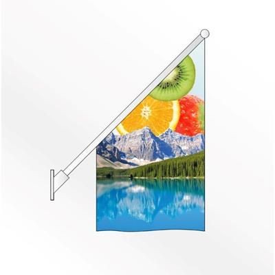 Picture of ANGLED WALL FLAG POLE