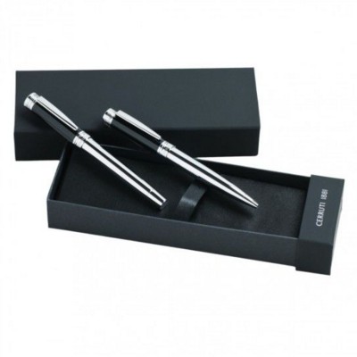 Picture of CERRUTI 1881 ZOOM PEN SET in Black.