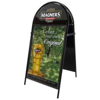 Picture of A-BOARD POSTER HOLDER with Header.