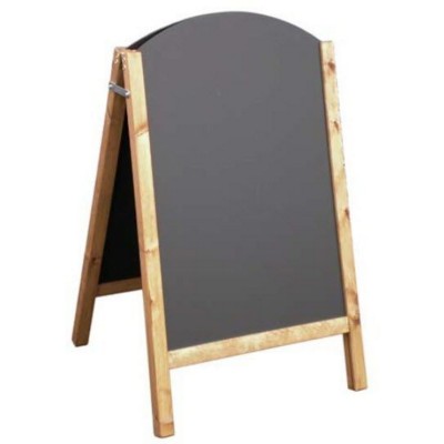 Picture of A-BOARD WOOD CHALK BOARD.