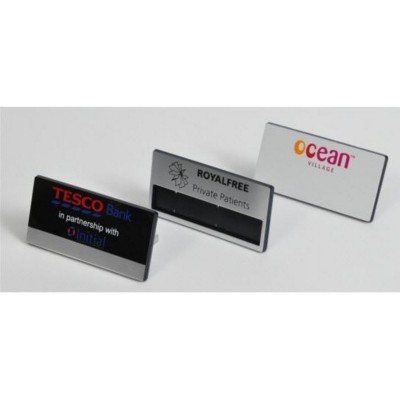 Picture of DRYWIPE NAME BADGE with Printed Header