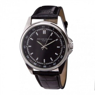 Picture of JEAN LOUIS SCHERRER CONTRASTE MENS WATCH in Black.