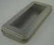 Picture of PENCIL TIN with Window Lid in Matt Silver