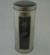 Picture of ROUND TIN FOR TEA BAGS OR COFFEE with Window