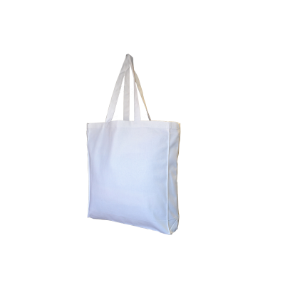 Picture of 10OZ DYED CANVAS SHOPPER TOTE BAG with Gusset
