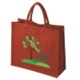 Picture of DORFOLD LARGE DYED JUTE BAG in Red