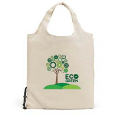 Picture of 100% NATURAL COTTON 4OZ FOLDING BAG
