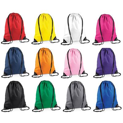 Picture of HAMPTON ECO FRIENDLY RECYCLABLE POLYESTER DRAWSTRING GYMSAC BAG.