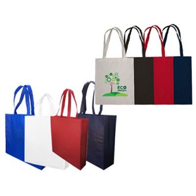 Picture of MOBBERLEY NON WOVEN SHOPPER TOTE BAG FOR LIFE