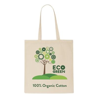 Picture of 5OZ NATURAL ORGANIC COTTON SHOPPER TOTE BAG