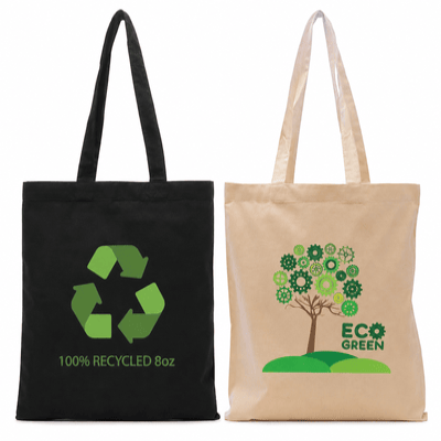 Picture of DUNHAM 8OZ RECYCLED PREMIUM COTTON SHOPPER TOTE BAG
