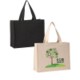 Picture of 100% RECYCLED 220GSM ECO-FRIENDLY COTTON CANVAS STAND UP SHOPPER