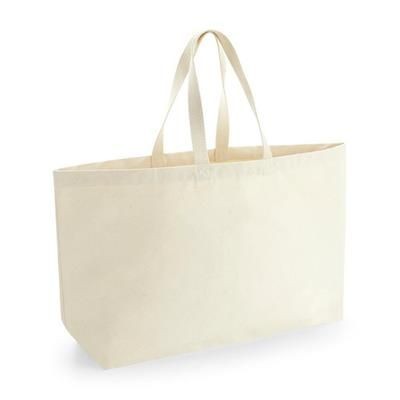 Picture of 14OZ BIODEGRADABLE 100% COTTON OVERSIZED CANVAS BAG