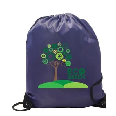 Picture of BURTON 210D POLYESTER DRAWSTRING BAG.