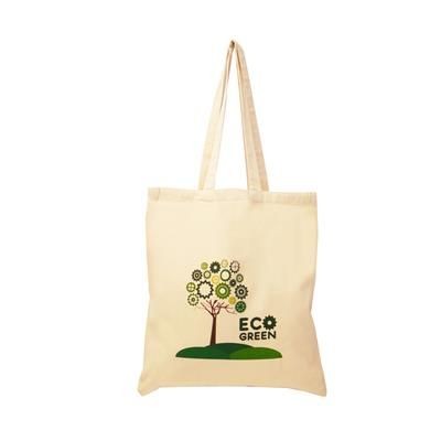 7OZ DUNHAM SUSTAINABLE PREMIUM CANVAS COTTON SHOPPER TOTE BAG with Long Handles.
