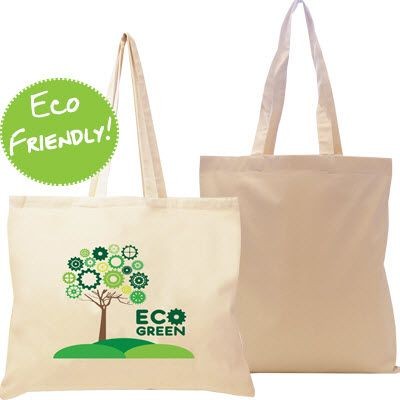 Pack of 10 Premium Plain Natural Cotton Shopping Tote Bags Eco Friendly  Shoppers Ideal for Printing and Decorating