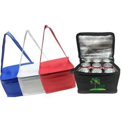 Picture of KNOWSLEY BLACK POLYPROPYLENE COOL BAG.