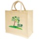 Picture of LARGE NATURAL SUSTAINABLE JUCO SHOPPER TOTE BAG FOR LIFE with Large Gusset