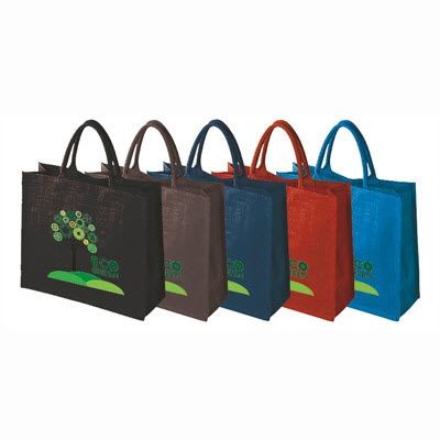 Picture of WENTWORTH BIO-DEGRADABLE DYED JUTE TOTE BAG FOR LIFE.